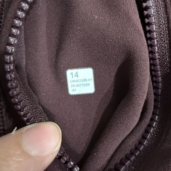 Lululemon Athletica Define Jacket in Nulu - Goodnight Plum - 14 - Picture 3 of 4